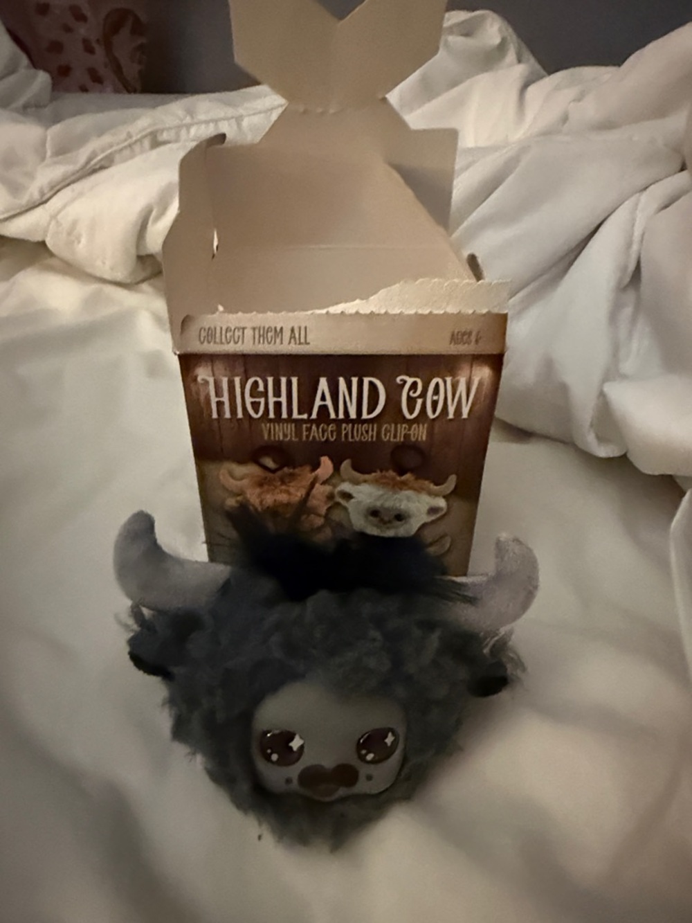 Highland Cow Five Below Plush Keychain